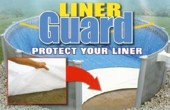 Liner Guard Liner Guard protects above ground pool liners from punctures.