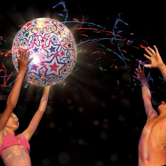 Cool new product Light-Up Beach ball from SwimWays.