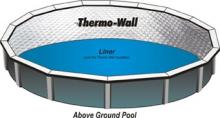 thermo-wall available at E-Z Test Pool Supplies, Inc Online, Plaistow, & Derrry, NH. Thermo-Wall is an insulation barrier between your vinyl liner and pool wall.