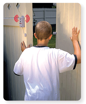 Yard Gaurd Electronic Gate Alarm for safety & piece of mind.