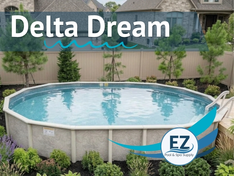 Delta Dream Oval Above Ground Swimming Pool